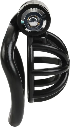 Miniatura 2 de Dispositivo de Castidad Masculino - Jaula Ajustable de ABS con Anillos de Seguridad para Pene, Dispositivo de Castidad Masculino Ligero para BDSM