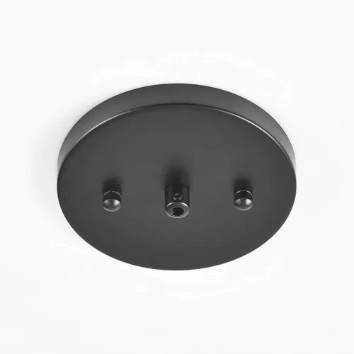 Miniatura 2 de BRIGHTTIA Kit moderno de toldo poco profundo de 5 pulgadas con herrajes, negro mate, conversión de luz colgante para enchufar a cable duro, piezas