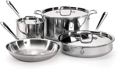 Miniatura 8 de All-Clad Juego de utensilios de cocina antiadherentes anodizados duros, juego de 12 piezas Negro