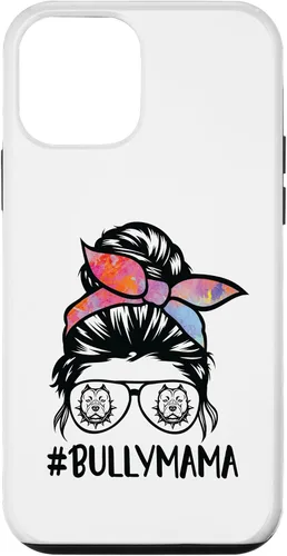 Miniatura 16 de American Bully Mom Messy Bun Hair Glasses, Bully Mama Case for iPhone 16
