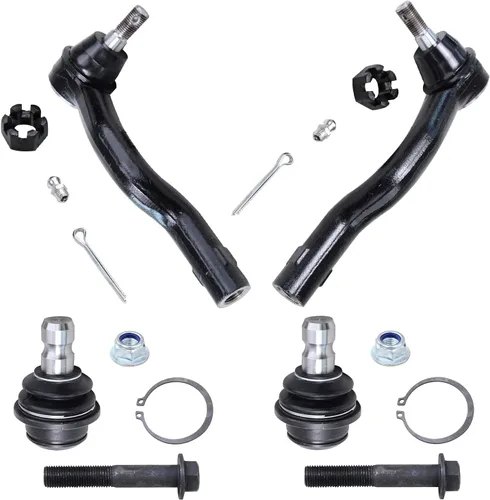 Miniatura 93 de Detroit Axle – Kit de suspensión delantera para Hyundai 2013-2018 Santa Fe 2 enlaces de barra de estabilizador 4 varillas de amarre interiores