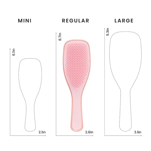 Miniatura 8 de Tangle Teezer Ultimate Detangler - Cepillo desenredante para cabello rizado, cepillo seco y húmedo, reduce el encrespamiento y la rotura, para tipos