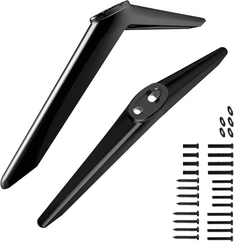 Soporte base mejorado para TCL de 28, 32, 40, 43, 49, 50, 55, 65 pulgadas, patas de TV Roku para TCL Roku TV, patas de soporte de TV con juego de