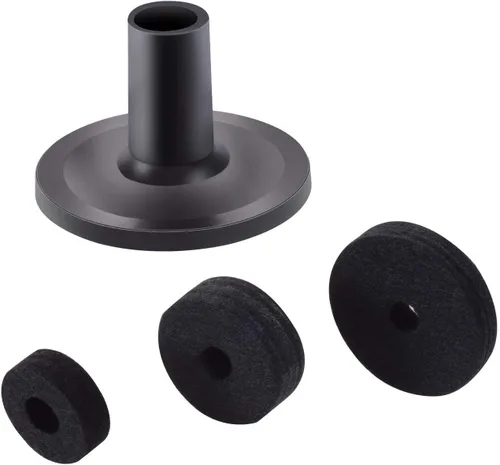Miniatura 5 de (21 piezas) Accesorios de repuesto para platillo, fieltros de platillo, copa de fieltro de embrague de alta gorra, fundas de platillo de fieltro
