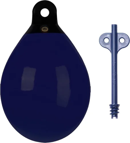 Miniatura 17 de Dan-Fender Guardabarros redondos de alta resistencia y boya marcadora – Parachoques de bola multiusos para barcos – Cuerda sólida que sostiene