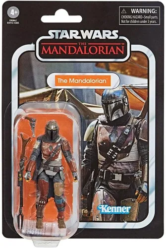 Miniatura 2 de Star Wars The Vintage Collection The Mandalorian Toy - Figura de acción a escala de 3.7 in, juguetes para niños de 4 años en adelante
