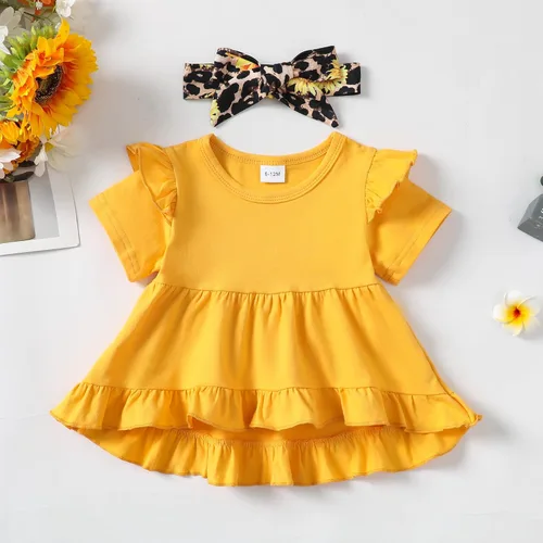 Miniatura 41 de Kucnuzki Conjunto de ropa para bebé niña pequeña, camisa de manga con volantes, pantalón floral, ropa de otoño e invierno para niña