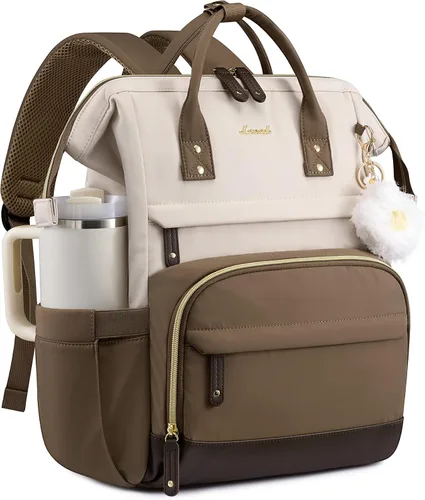 Miniatura 45 de LOVEVOOK Mochila para laptop para mujer, 15,6 pulg.