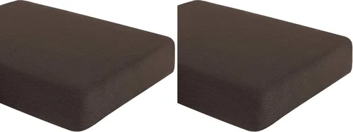 Miniatura 15 de Funda de cojín elástica para sofá, funda de cojín de punto para asiento de caravana, protector de muebles reversible en sala de estar