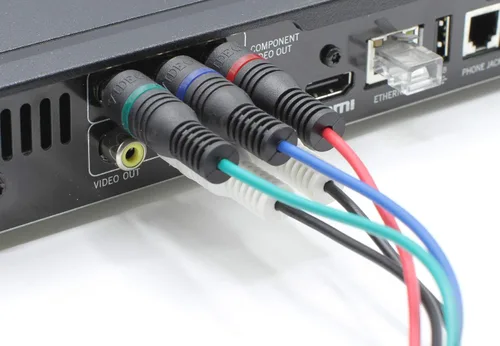 Miniatura 6 de THE CIMPLE CO Cable de audio y video componente RCA de 5 partes de 6 pies – Cable de TV componente YPbPr con compuesto de audio para 480i, 480p