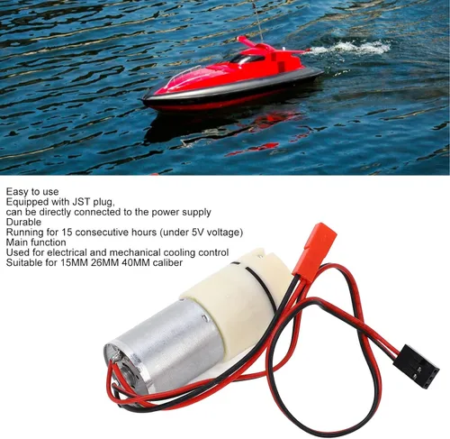 Miniatura 2 de Alomejor RC Boat ESC,Refrigeración por agua de alto rendimiento,Piezas en miniatura,para,Carreras de pesca entusiastas profesionales