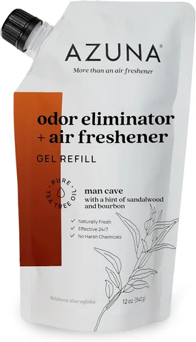 Miniatura 12 de Bolsa de repuesto de gel eliminador de olores totalmente natural Azuna Purificador de aire con aceite de árbol de té A base de plantas