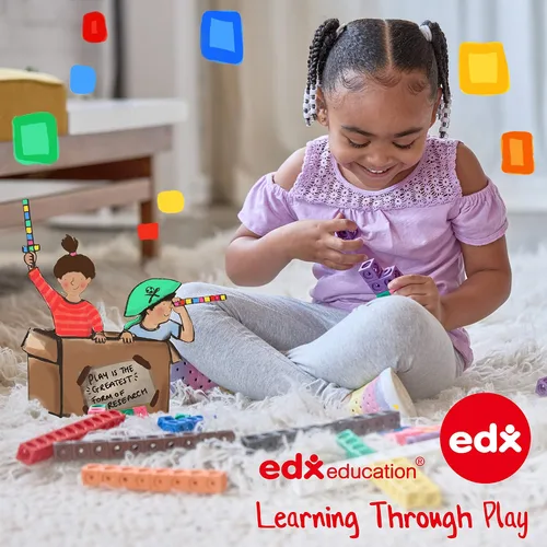 Miniatura 7 de edxeducation Rotafolio de tiempo Reloj de enseñanza para niños Aprende a decir la hora con formatos analógicos y digitales