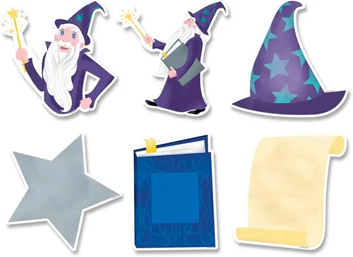Miniatura 16 de Creative Teaching Press Banderines 6" Designer Cut-Outs (0857)