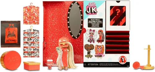 Miniatura 2 de L.O.L. Surprise! JK Mini Fashion Doll MC Swag con 15 sorpresas, incluyendo trajes de muñeca de vestir, accesorios exclusivos, regalos para niñas