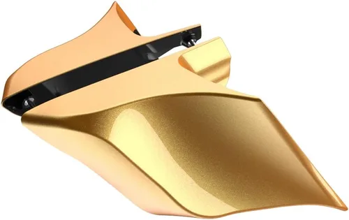 Miniatura 105 de Advanblack Barracuda - Cubiertas laterales estiradas plateadas (brillantes), paneles extendidos para Harley Touring Street Glide Road Glide Electra