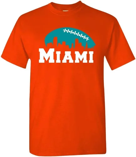 Miniatura 5 de Xtreme Apparrel City Skyline - Camiseta de hombre para los aficionados al fútbol americano Baltimore - Camisa púrpura