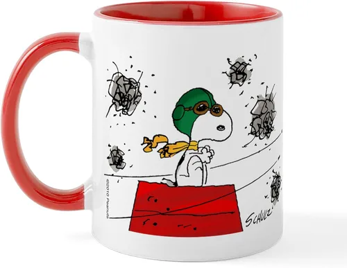 Miniatura 10 de CafePress Crabby Snoopy - Taza de café de cerámica (11 oz)