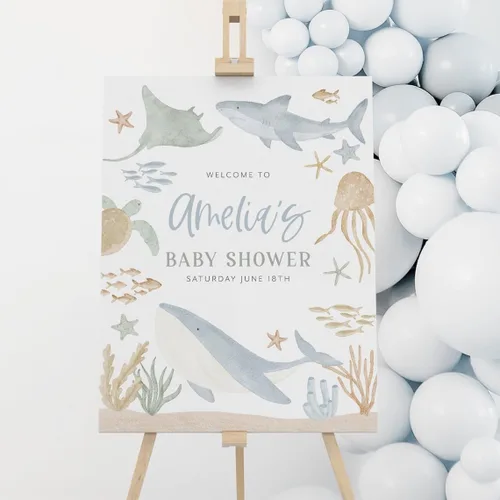 Miniatura 27 de Letrero de bienvenida para baby shower, letrero de bienvenida para baby shower, letrero de bienvenida personalizado para baby shower, letrero