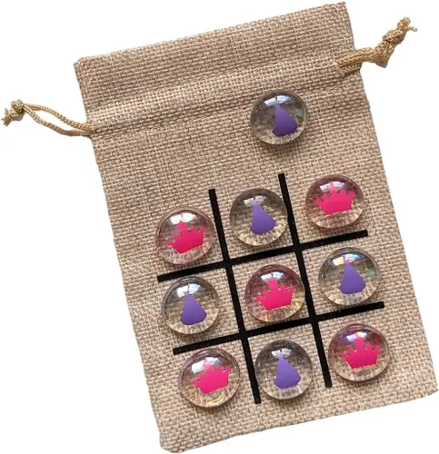 Miniatura 8 de Juego de Tic Tac Toe con tema de cumpleaños (camión volquete y excavadora)