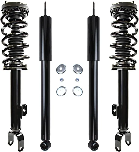 Miniatura 12 de Detroit Axle - Amortiguadores de puntales RWD para Infiniti G35 03-06, 2 amortiguadores traseros, 2 puntales delanteros y muelles helicoidales 2003