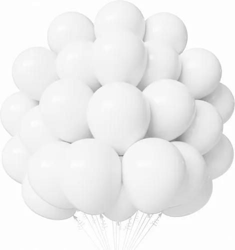 Miniatura 8 de Globos de látex verde azulado, 55 globos de 12 pulgadas con 1 cinta para cumpleaños, graduación, baby shower, decoración de fiesta de boda Globos