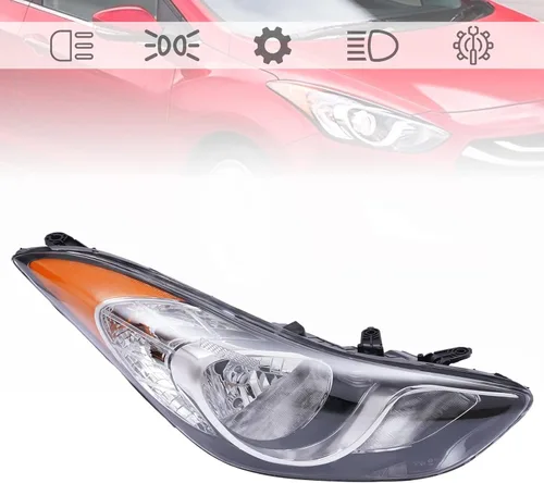 Miniatura 2 de Conjunto de faro halógeno 921023Y000 HY2503161 faro delantero derecho de fábrica para Hyundai Elantra 4 puertas 2011 2012 2013