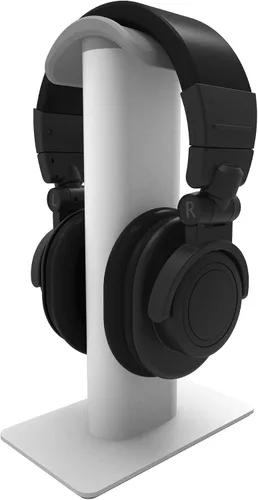 Miniatura 12 de Kanto H1 Soporte universal para auriculares - Negro - Construcción de acero sólido - Superficie de descanso de silicona curvada