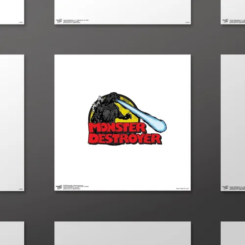 Miniatura 2 de Trends International Gallery Pops Godzilla - Póster de pared de Monster Destroyer, 12.00 x 12.00 pulgadas, versión sin marco