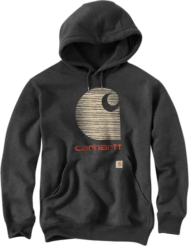 Miniatura 6 de Carhartt Sudadera con estampado Rain Defender de peso medio con logotipo C para hombre