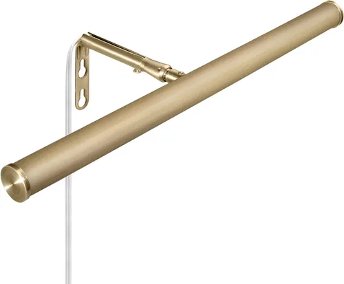 Miniatura 2 de Maxxima Luz LED de pared de 14 pulgadas, pantalla LED integrada, 3000 K blanco cálido, 200 lúmenes, incluye interruptor de encendido/apagado, luz