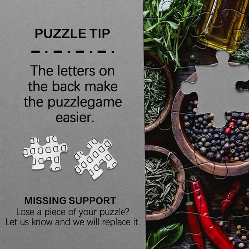 Miniatura 7 de Rompecabezas vintage de 1000 piezas para adultos, diseño retro de plantas frutales, rompecabezas estético imposible y difícil