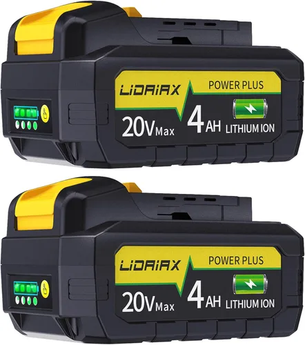 Miniatura 9 de Paquete de 1 batería de repuesto de iones de litio de capacidad 100% verdadera de 6.0 Ah para batería Dewalt 20V Max, celda de alta potencia
