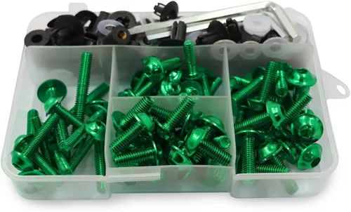 Miniatura 11 de Kits de carrocería 195 piezas de tornillos de fijación de pernos de carenado para Yamaha R1 R6 R3 FZ1 FZ6 FZ8 FZ8 FZ07 FZ09 MT03 MT07 MT09 MT10 XJ6