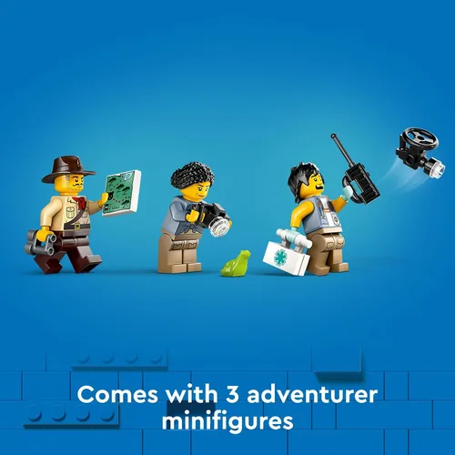 Miniatura 6 de LEGO City Jungle Explorer Camión Todoterreno, Set de Construcción de Juguete de la Selva para Niños de 6 Años en Adelante, Divertida Idea de Regalo