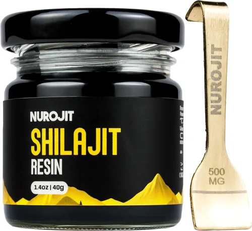 Resina Shilajit pura, shilajit del Himalaya para hombres y mujeres con 78% más de ácido fúlvico, complejo mineral, probado en laboratorio de