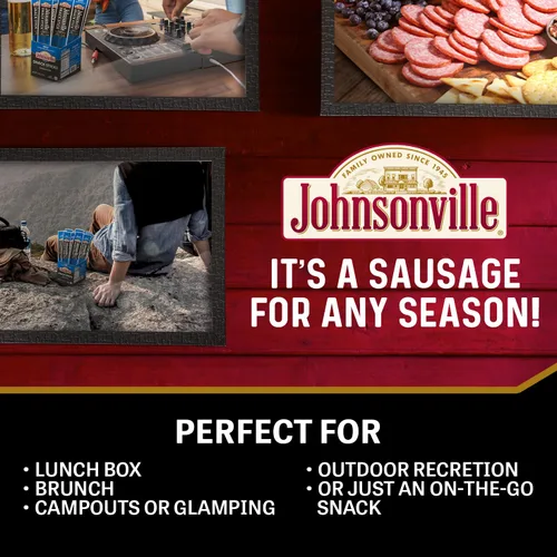 Miniatura 5 de Palitos de salchicha de verano Johnsonville Beef, 1 onza (24 unidades) – Merienda de carne de la marca #1 de salchichas en los Estados Unidos, hecho