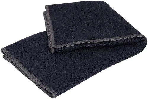 Manduka Yogitoes - Toalla de mano de yoga, 16 pulgadas, agarre activado por humedad, puntas de silicona patentadas, altamente absorbente, duradera y