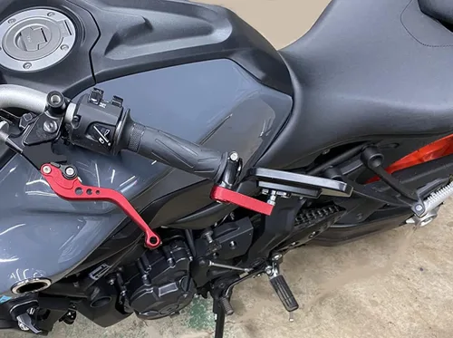 Miniatura 4 de Palancas cortas de embrague de freno para FZ-07 MT07 2014-2022, FZ-09 MT09 2014-2020, FZ8 2011-2015, FJ-09 15-20, XSR700/900 ABS 16-20, FZ6 FAZER