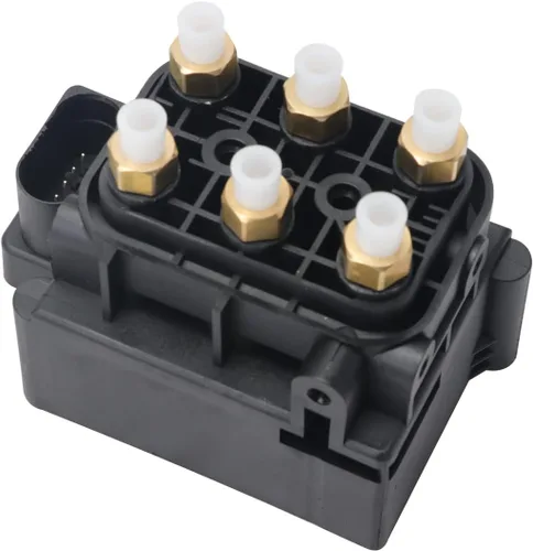 Miniatura 2 de SHOWSEN Bloque de válvula electromagnética del compresor de la suspensión del aire 68087233AA compatible con Jeep Grand Cherokee 2011-2017