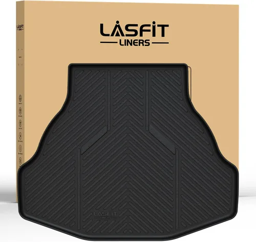Miniatura 13 de LASFIT Tapete de maletero para Honda Civic Sedan 2022-2026 y Civic Sedan Hybrid 2025-2026, apto para todo tipo de clima, revestimiento de maletero