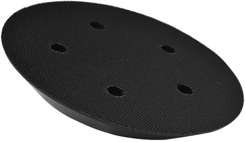 Miniatura 2 de Almohadillas y abrasivos superiores RSP33 de 5 pulgadas de diámetro – 5/16 pulgadas – 24 UNF almohadilla de gancho y bucle roscado con 5 agujeros