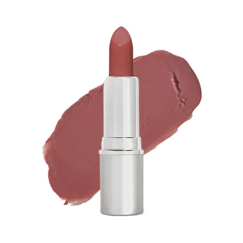 Miniatura 13 de Honeybee Gardens Truly Natural - Lápiz labial de larga duración, bermudas, rosa coral medio mate, naturalmente hidratante y nutritivo, vegano, sin