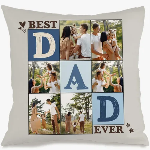 Miniatura 14 de Single Photo Custom Pillow Cover with Personalized Text Turning Your Memory into a Beautiful Throw Pillow and Making it a Touching Gift Choice for