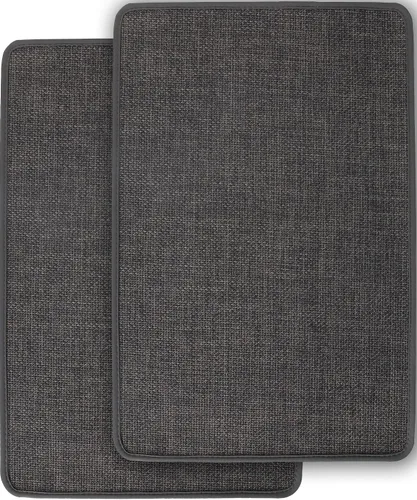 Miniatura 15 de Alfombras de baño, tapetes de baño para baño antideslizantes lavables, secado rápido, absorción de agua, se ajustan debajo de la puerta, ultra