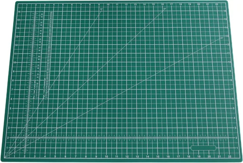 Miniatura 3 de Huron Alfombrilla de corte autorreparable de precisión de 9 x 12 pulgadas (A4) para manualidades, pasatiempos, costura y álbumes de recortes