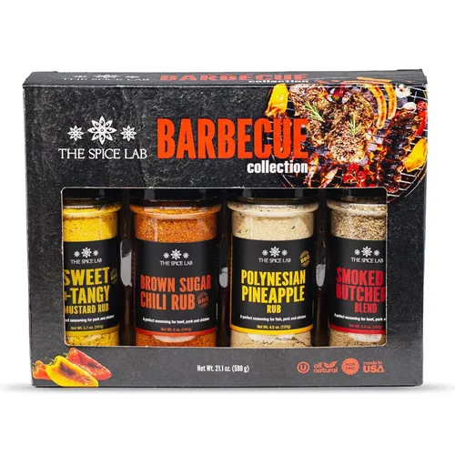 Miniatura 9 de Juego de 4 tarros cocteleros para asar a la parrilla, condimentos premium para parrilla, juego de accesorios para barbacoa, imprescindible para cada