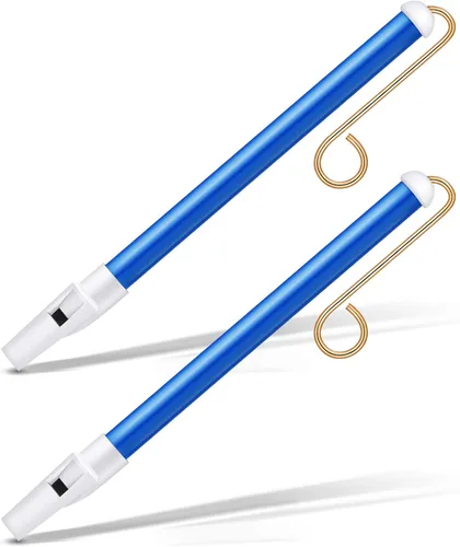 Boao 2 piezas de silbato deslizante, instrumento de diapositiva, recuerdos de fiesta con varillas deslizantes de acero inoxidable para juegos