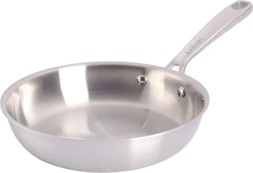 Miniatura 8 de Babish Sartén de Acero Inoxidable de Tres Capas de 10 Pulgadas – Sartén Profesional para Sellar, Saltear y Cocinar Cotidianamente