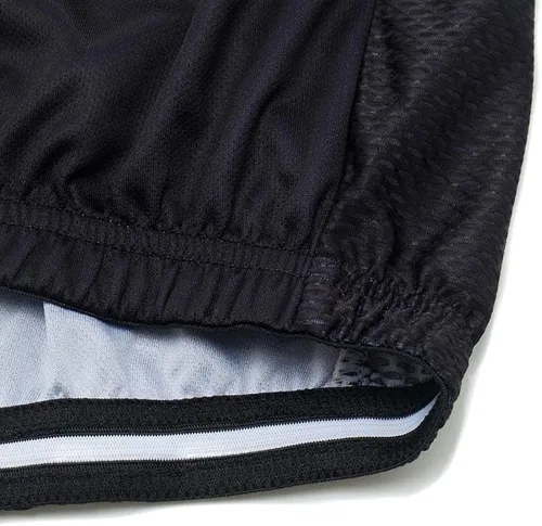 Miniatura 7 de Pohoopo Maillot de ciclismo para hombre, manga corta, cremallera completa, transpirable, de secado rápido